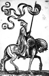 Un uomo a cavallo, 1576